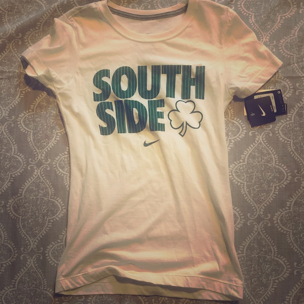 Nike White Sox Irish Themed Fitted T